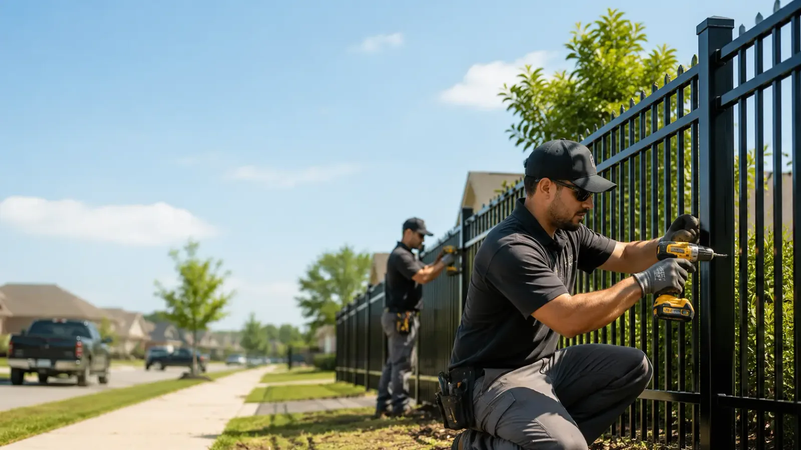 Metal Fence Installation in Millington, MI